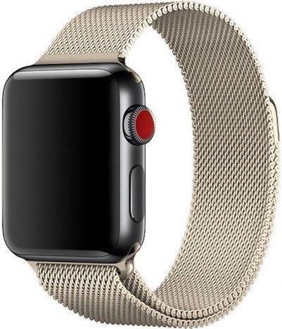Apple Watch Milanese Band - Champagne Horlogeband - IWatch, Sieraden, Tassen en Uiterlijk, Overige Accessoires, Nieuw, Verzenden