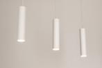 Rietveld Hanglampen - Wit - Metaal, Aluminium, Huis en Inrichting, Lampen | Hanglampen, Verzenden, Nieuw