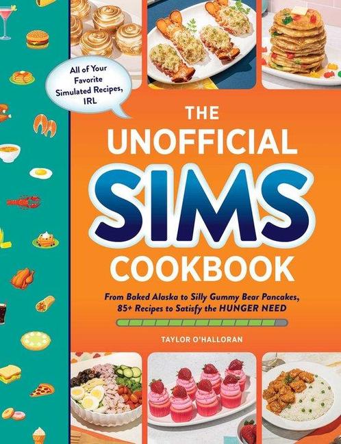 Unofficial Cookbook Gift Series-The Unofficial Sims Cookbook, Boeken, Overige Boeken, Zo goed als nieuw, Verzenden