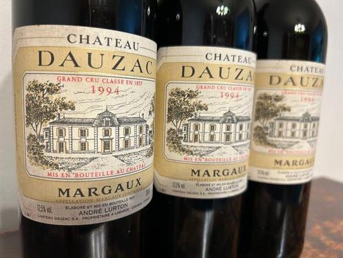 1994 Chateau Dauzac - Margaux 5ème Grand Cru Classé - 3, Verzamelen, Wijnen