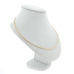 Gouden ronde omega schakel collier | 45 cm (omegaschakel), Ophalen of Verzenden, Gebruikt, Overige kleuren, Goud