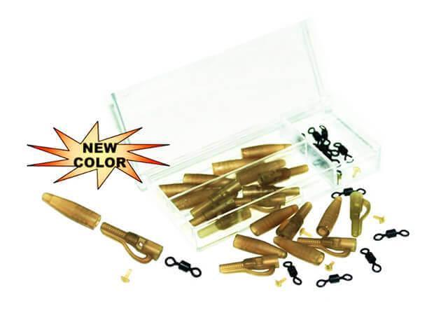 Lead Clip set + Swivels 10 st. - Karper XL, Watersport en Boten, Hengelsport | Karpervissen, Overige typen, Nieuw, Verzenden