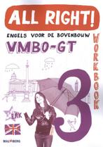 All Right workbook 3 vmbo gt 9789034576736, Zo goed als nieuw