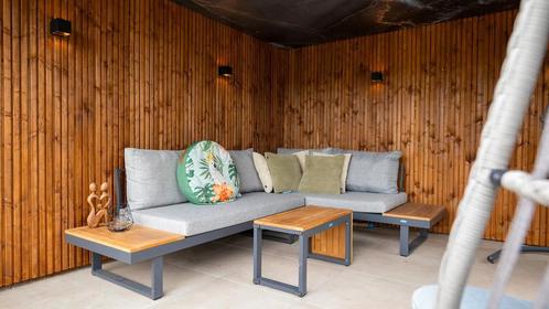 ACTIES! Tuinmeubel en loungesets voor scherpe prijzen!, Tuin en Terras, Tuinsets en Loungesets, Loungeset, Bank, Bijzettafel, Eettafel