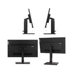 Lenovo ThinkVision T24H-20 USB-C HUB Quad HD, Gebruikt, Ophalen of Verzenden, In hoogte verstelbaar