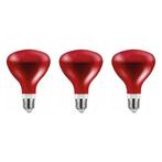 Asalite Infrarood Warmtelamp Rood G95 E27 - 100W - 2800K -, Huis en Inrichting, Verzenden, Nieuw