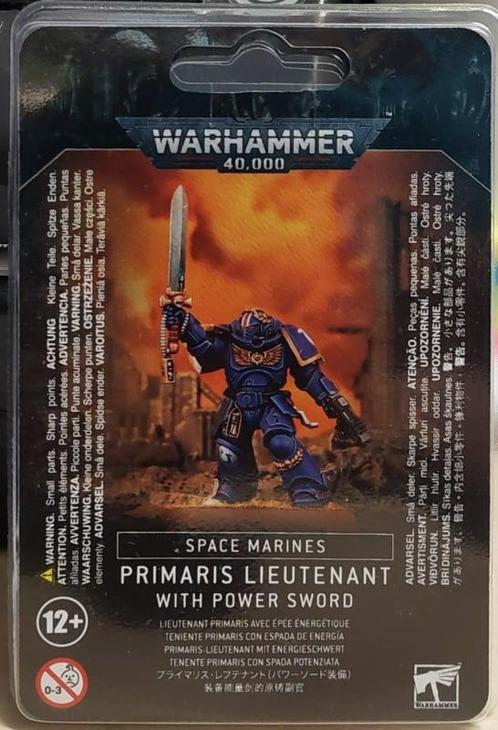 Primaris Lieutenant with power sword (Warhammer 40.000, Hobby en Vrije tijd, Wargaming, Nieuw, Ophalen of Verzenden