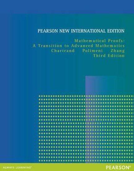 9781292040646 | Mathematical Proofs: Pearson Internationa..., Boeken, Studieboeken en Cursussen, Verzenden