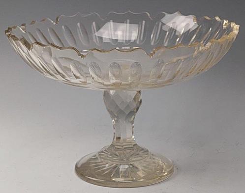 Tazza - Kristal - Biedermeier, Antiek en Kunst, Antiek | Glas en Kristal