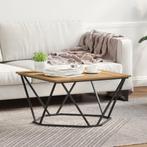 vidaXL Koffietafel Artisan Eiken 80x80x45 cm Gemaakt van, 50 tot 100 cm, Verzenden, Nieuw, 50 tot 100 cm