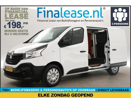 Renault Trafic 1.6 dCi T29 L1H1 Airco Cruise PDC €198pm, Auto's, Bestelauto's, Lease, Handgeschakeld, Diesel, Renault, Wit, Verzenden