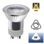 GU10 LED Spot 3 watt | 35mm (MR11) | Dimbaar | 3000K WarmWit, Nieuw, Ophalen of Verzenden, Glas, 35mm Led spot, gu10 led spot, mr11 spot, mr11 led, 35mm spot led
