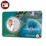 België 5 euromunt 2025 ‘Largo Winch’ kleur BU in coincard, Verzenden