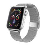 Apple Watch Milanese Bandje Zilver 42/41/40/38mm, Ophalen of Verzenden, Nieuw