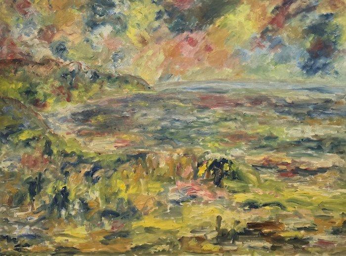 Lluís Domingo Abelló (1917) - Campos abiertos · XXL FORMAT, Antiek en Kunst, Kunst | Schilderijen | Klassiek