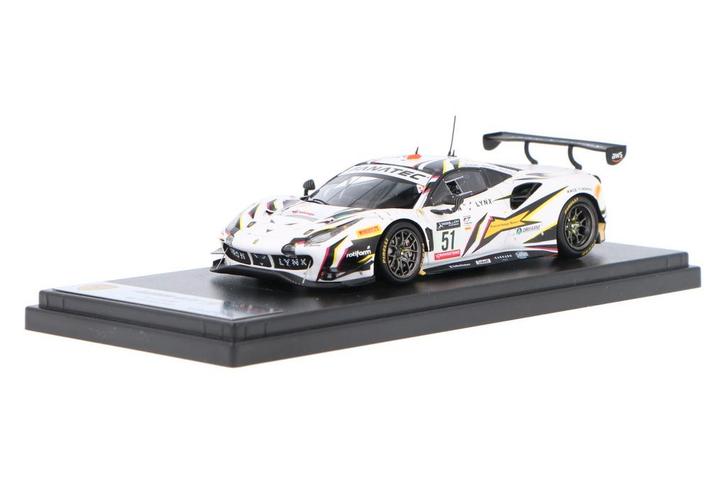 Ferrari 488 GT3 Evo LSRC151 Looksmart  Modelauto 1:43 2022, Hobby en Vrije tijd, Modelauto's | 1:43, Verzenden