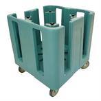 Cambro Compact verstelbare schotel caddy| Leiblauw, Verzenden, Nieuw in verpakking