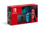 Nintendo Switch Console Set V2 - Blauw/Rood (In doos), Verzenden, Zo goed als nieuw