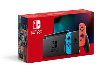 Nintendo Switch Console Set V2 - Blauw/Rood (In doos) beschikbaar voor biedingen