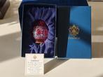 Fabergé ei - Fabergé Imperial ei van kristal, Cranberry