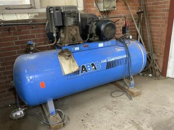 Perslucht compressor, Abac, PHY500, blauw beschikbaar voor biedingen