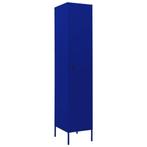 Stalen Lockerkast 180cm - Retourdeal - Marineblauw, OP=OP!, Ophalen of Verzenden, Nieuw, Modern