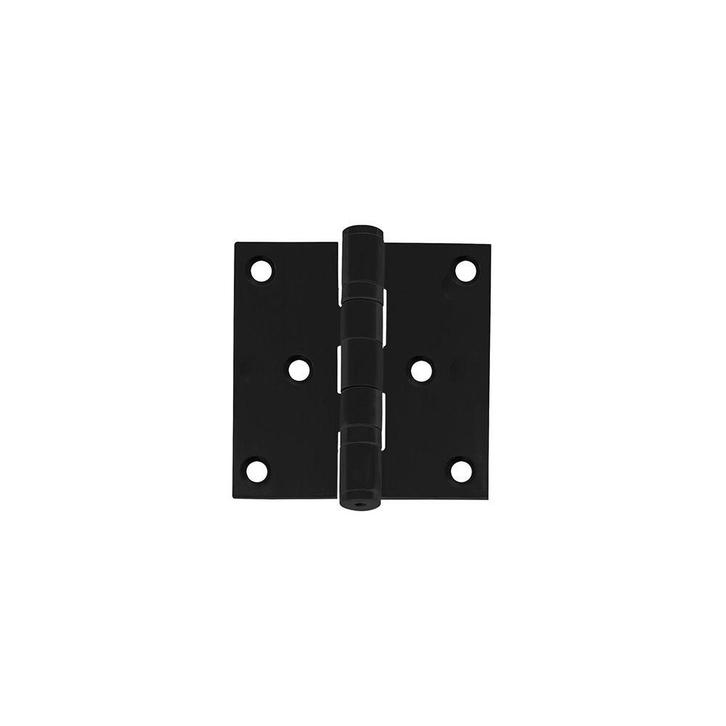 Intersteel Kogellagerscharnier recht 3 (76x76x2,5mm) - mat, Doe-het-zelf en Verbouw, Hang- en Sluitwerk, Nieuw, Verzenden