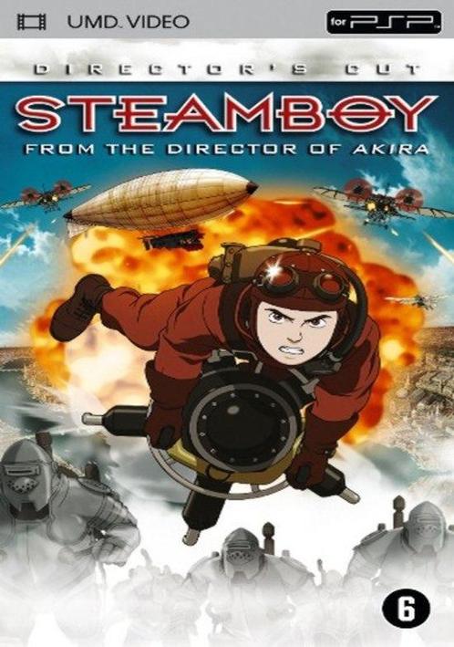 Steamboy (psp tweedehands film), Spelcomputers en Games, Games | Sony PlayStation Portable, Zo goed als nieuw, Ophalen of Verzenden