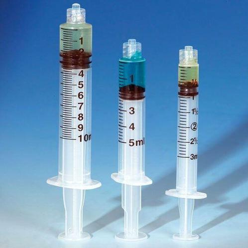 Mediware spuiten Luer-Lock 2/3 ml 100 stuks, Diversen, Verpleegmiddelen, Nieuw, Verzenden