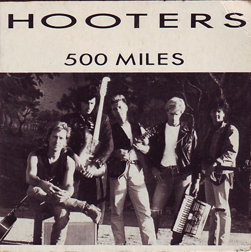 3 inch cds - The Hooters - 500 Miles, Cd's en Dvd's, Cd Singles, Zo goed als nieuw, Verzenden