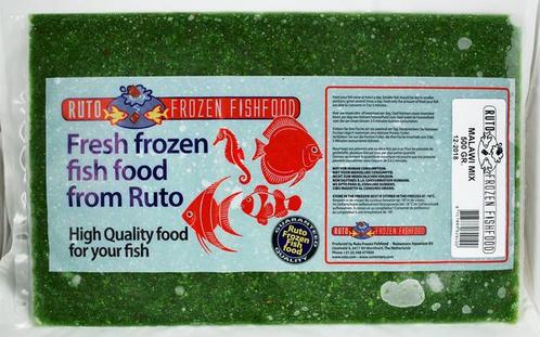 Ruto Malawi mix Flatpack 500 Gram Diepvries, Dieren en Toebehoren, Vissen | Aquaria en Toebehoren, Ophalen of Verzenden