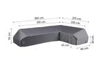 Platinum Aerocover platform loungesethoes 350x275 cm -, Tuin en Terras, Tuinsets en Loungesets, Verzenden, Nieuw, Overige materialen