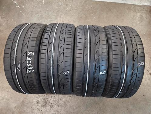 235/40/19 Bridgestone 96W PotenzaS001 D22/23 7mm Profiel, Auto-onderdelen, Banden en Velgen, 19 inch, Erkend duurzaam, Zomerbanden