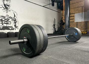 Strongman Bumper Plate 5 tot 25 kg | halterschijven 50 mm beschikbaar voor biedingen