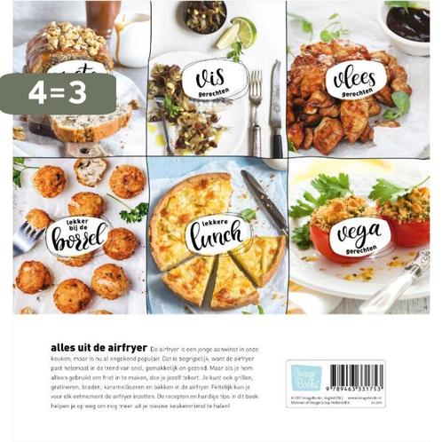 Alles uit de airfryer 9789463331753, Boeken, Kookboeken, Zo goed als nieuw, Verzenden