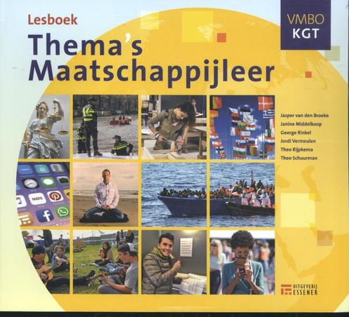 Themas Maatschappijleer 1 voor VMBO kgt niveau 9789086742059, Boeken, Studieboeken en Cursussen, Zo goed als nieuw, Verzenden