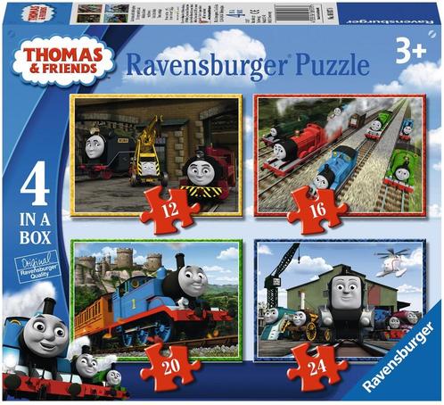 Thomas & Friends Puzzel (4 in a box) | Ravensburger -, Kinderen en Baby's, Speelgoed | Kinderpuzzels, Nieuw, Verzenden