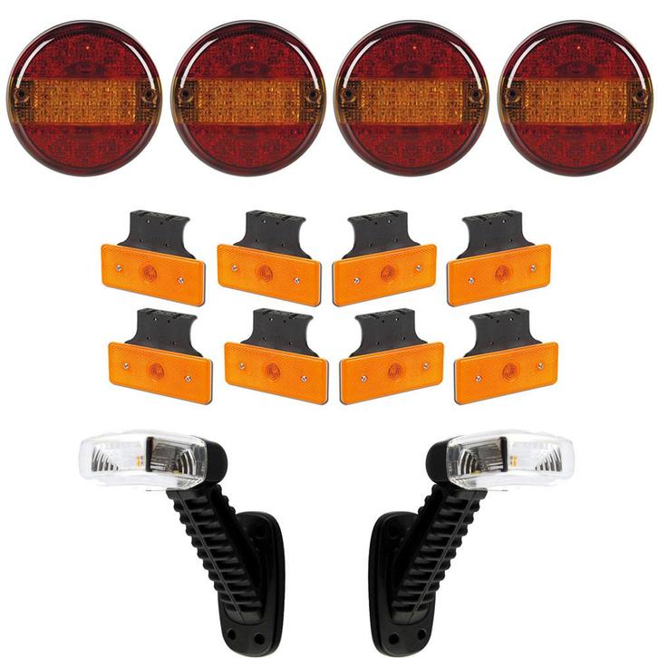 Verlichtingset Trailer 14-delig 24V, Auto-onderdelen, Verlichting, Nieuw, Ophalen of Verzenden