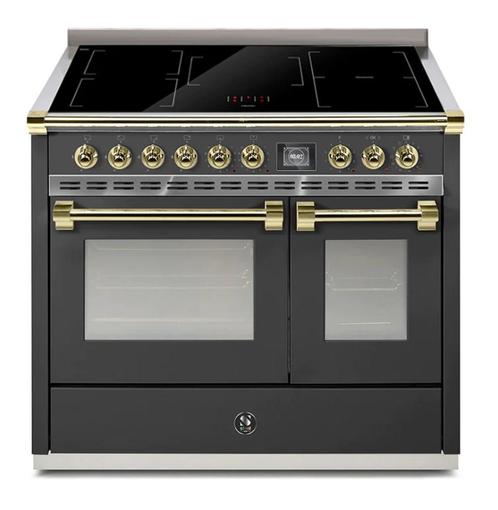€5395 Steel AQ10SF-5FI Antraciet fornuis showroommodel DHZ1, Witgoed en Apparatuur, Fornuizen, Ophalen of Verzenden