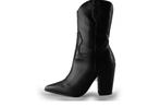Sacha Cowboy laarzen in maat 38 Zwart | 10% extra korting, Kleding | Dames, Schoenen, Verzenden, Zwart, Zo goed als nieuw, Sacha