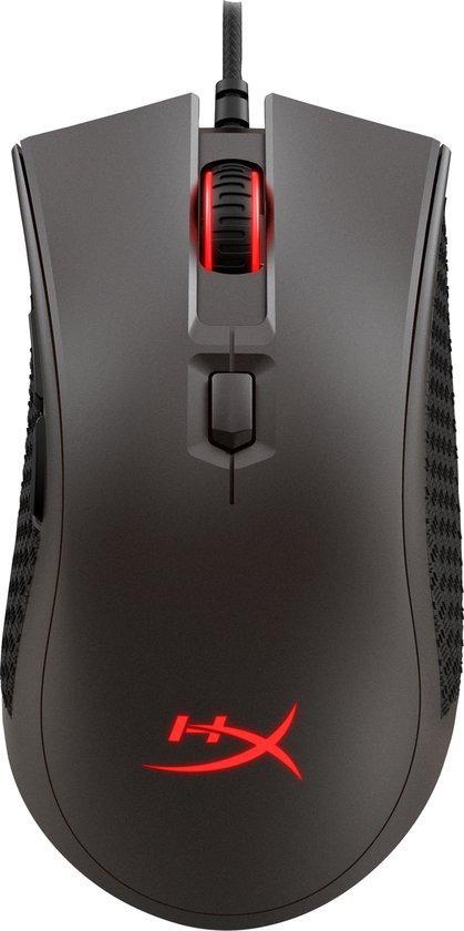 HyperX Pulsefire FPS Pro RGB Gaming Muis - 16000DPI - Zwart, Computers en Software, Muizen, Verzenden