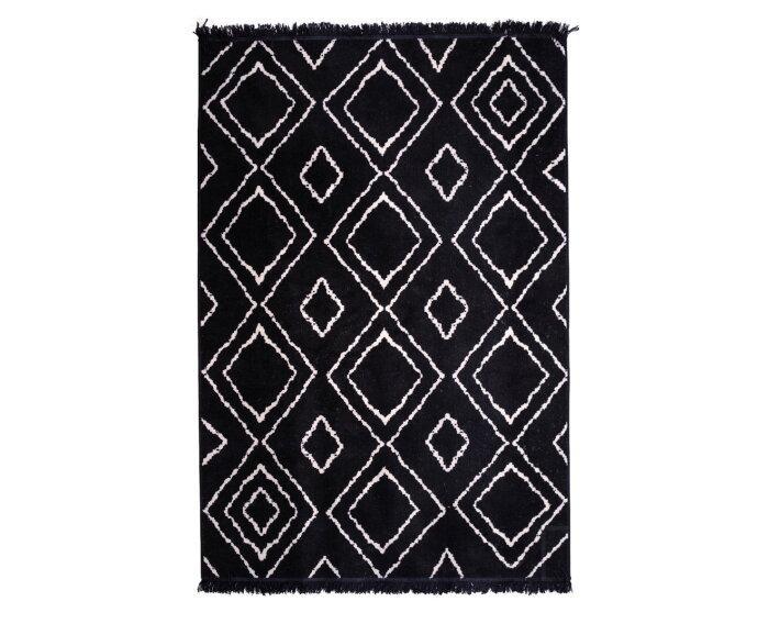 Vloerkleed Groove 160x230 cm | By-Boo-Zwart, Huis en Inrichting, Stoffering | Tapijten en Kleden, Nieuw, Ophalen of Verzenden