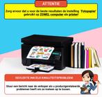 32 Glossy Vinyl Stickervellen A4 Printer Paper -, Computers en Software, Printers, Ophalen of Verzenden, Zo goed als nieuw, AgoDeo