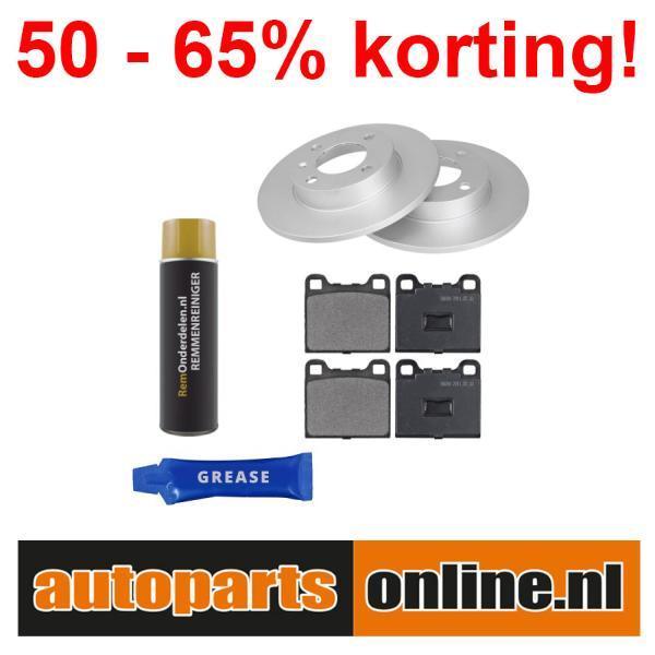 Remschijven + Remblokken Volkswagen (vw) Jetta voorzijde, Auto-onderdelen, Besturing, Nieuw, Verzenden