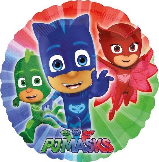 AMSCAN - PJ Masks - Pyjamahelden - Folie ballon - Helium Bal, Hobby en Vrije tijd, Feestartikelen, Ophalen of Verzenden