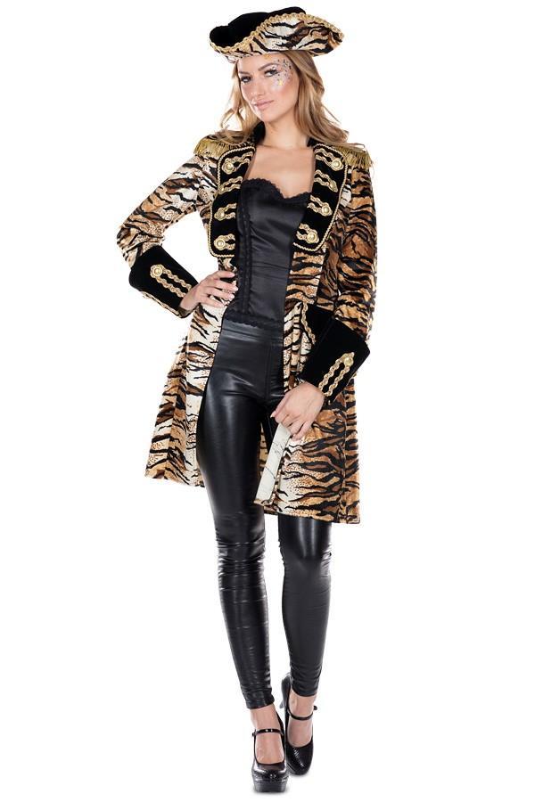 Dunne Slipjas Dames Tijger Tijgerprint Circus 36 S Bruin Zwa, Kleding | Dames, Carnavalskleding en Feestkleding, Kleding, Nieuw