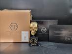 Philipp Plein - Gold Skull on Marble · No Reserve -, Antiek en Kunst