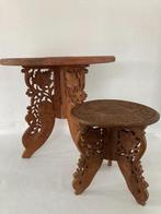 Set bijzettafels (2) - Teak, Antiek en Kunst