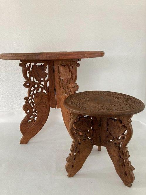 Set bijzettafels (2) - Teak, Antiek en Kunst, Kunst | Designobjecten