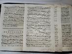 Divers 8 - 5 Grands feuillets recto-verso Antiphonaire de